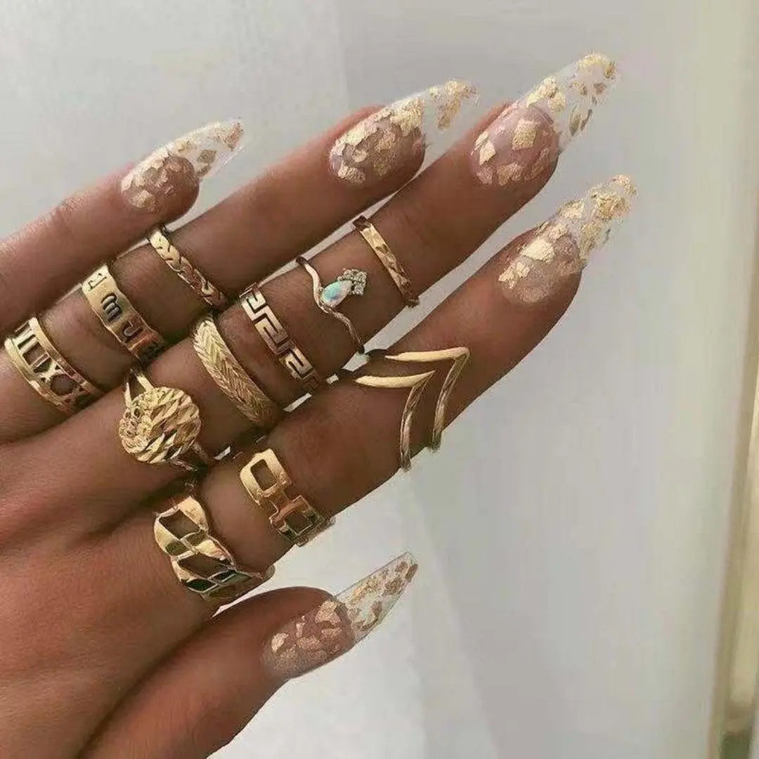 Paquete único con 8 a 12 anillos