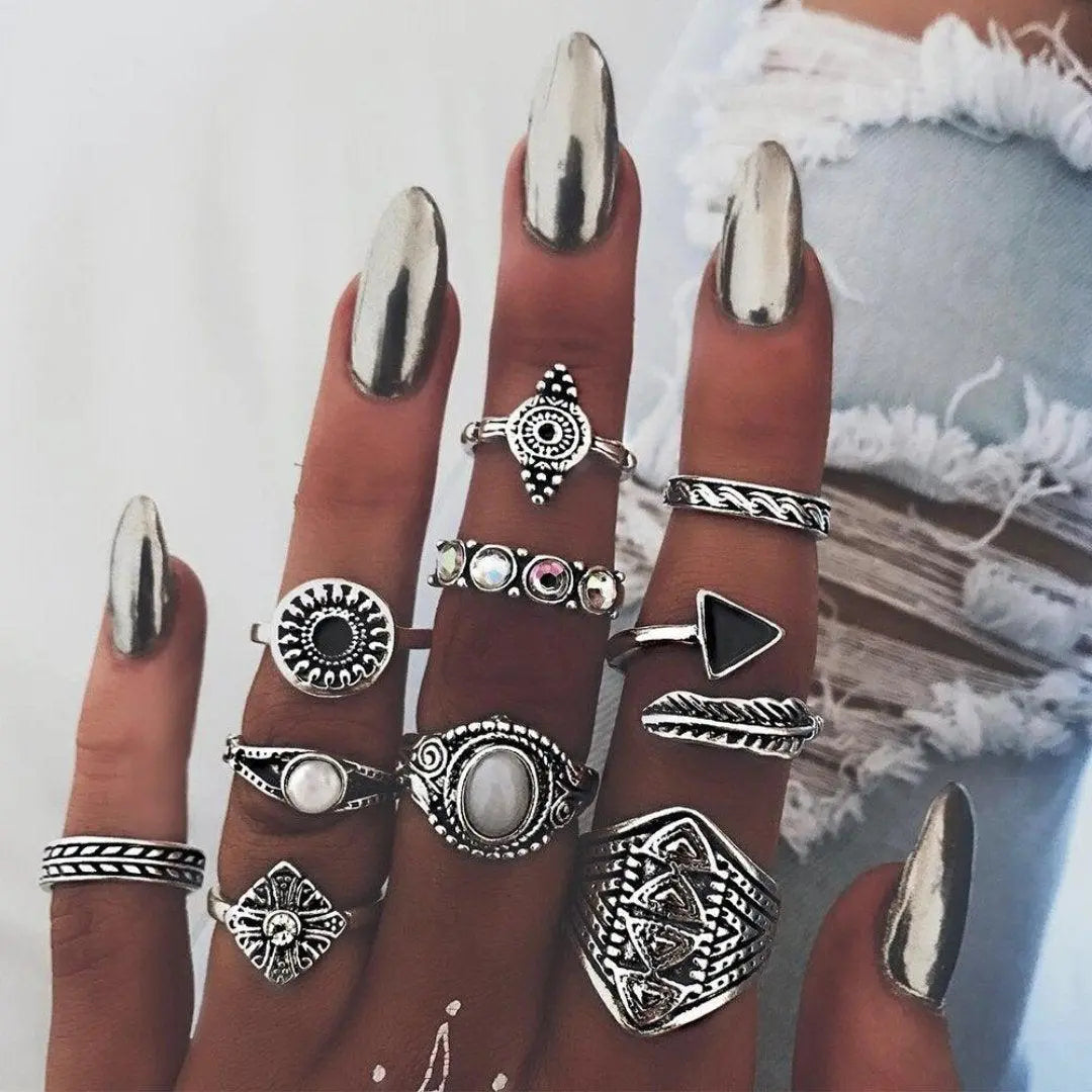 Paquete único con 8 a 12 anillos