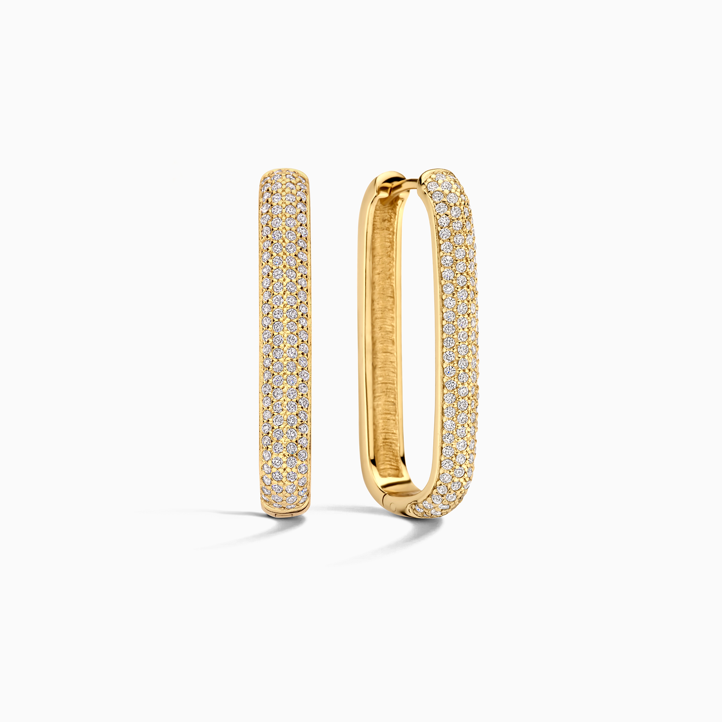 Aros de icono grande pavé