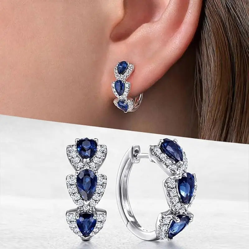 Pendientes de la Cresta de Zafiro
