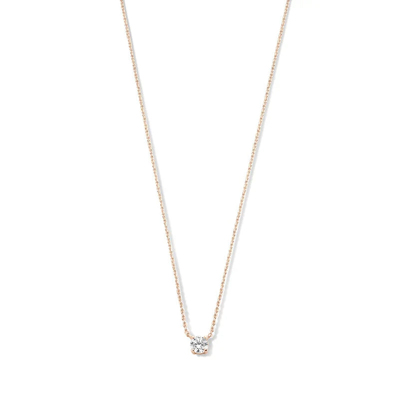 Collar de piedra de Moissanita Cléa