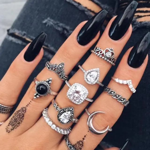 Paquete único con 8 a 12 anillos