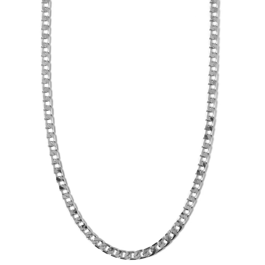 Collar de cadena de eslabones planos