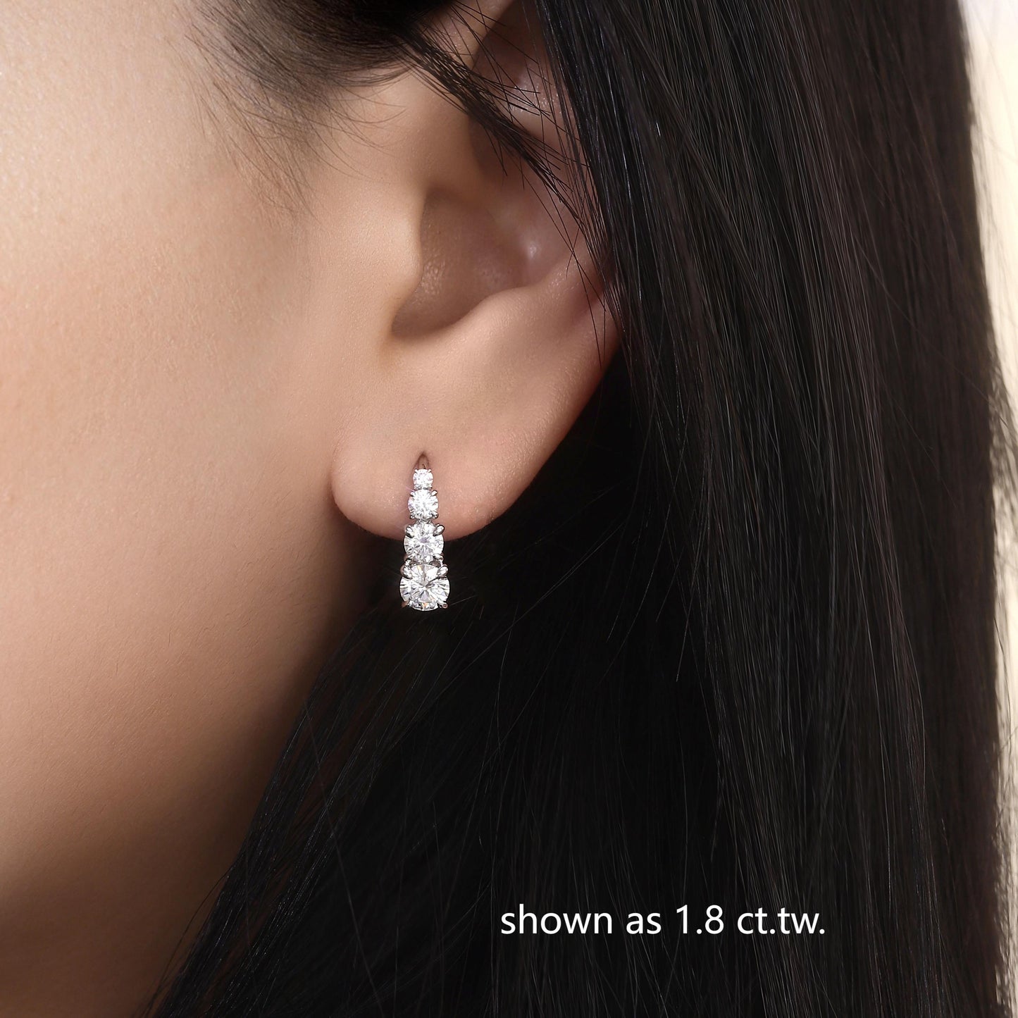 Pendientes Carol Four Stone
