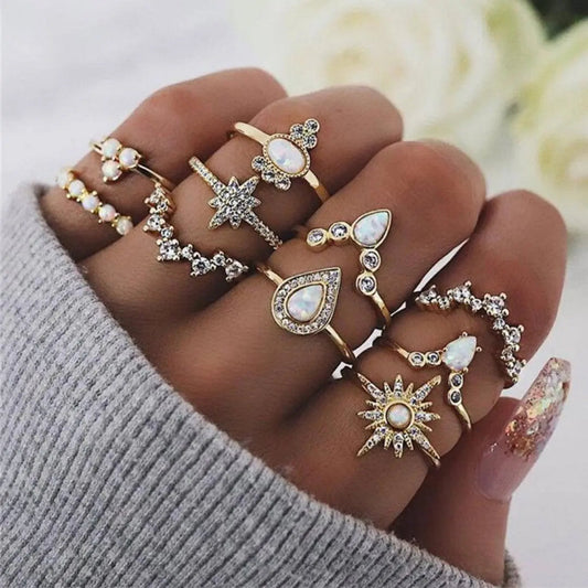 Paquete único con 8 a 12 anillos