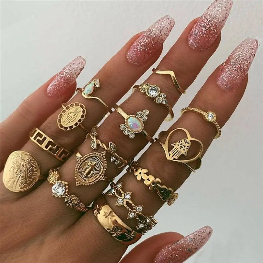 Paquete único con 8 a 12 anillos