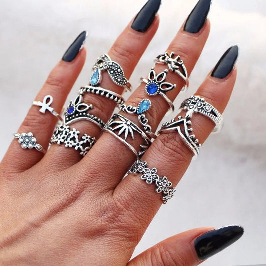Paquete único con 8 a 12 anillos