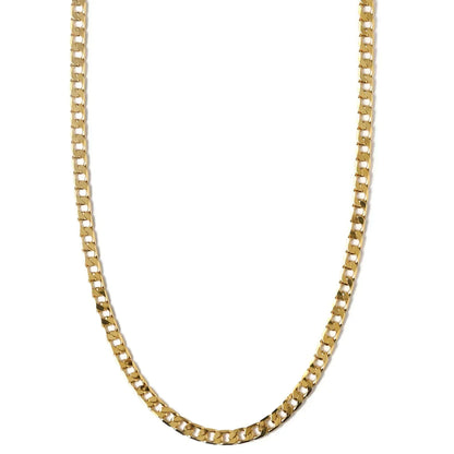 Collar de cadena de eslabones planos