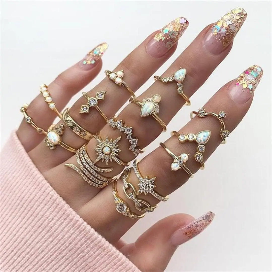 Paquete único con 8 a 12 anillos