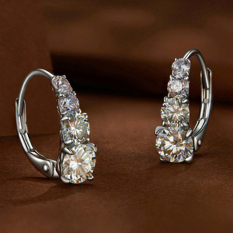 Pendientes Carol Four Stone