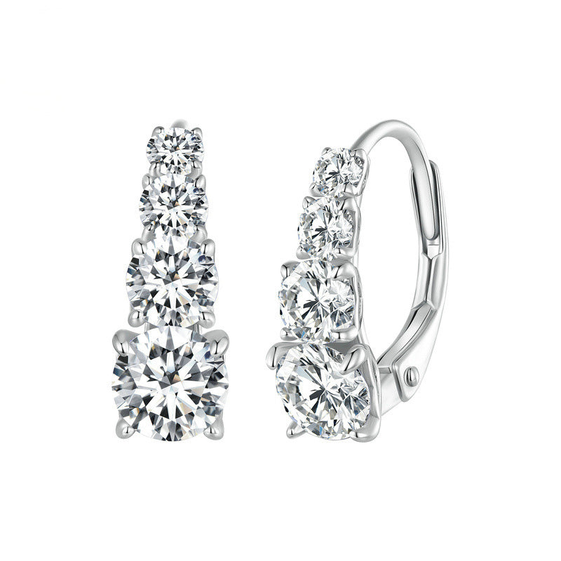Pendientes Carol Four Stone