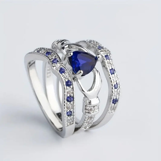 Conjunto de anillos Eternal Lux Azura