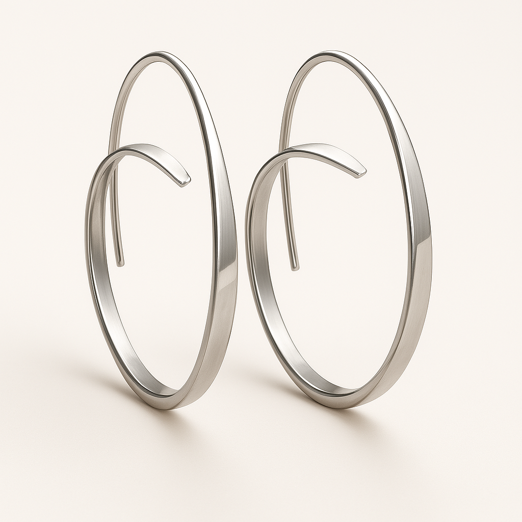 Pendientes en forma de espiral
