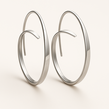 Pendientes en forma de espiral