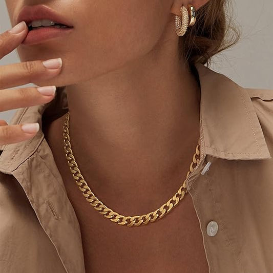 Collar de Enlace Cubano Macizo