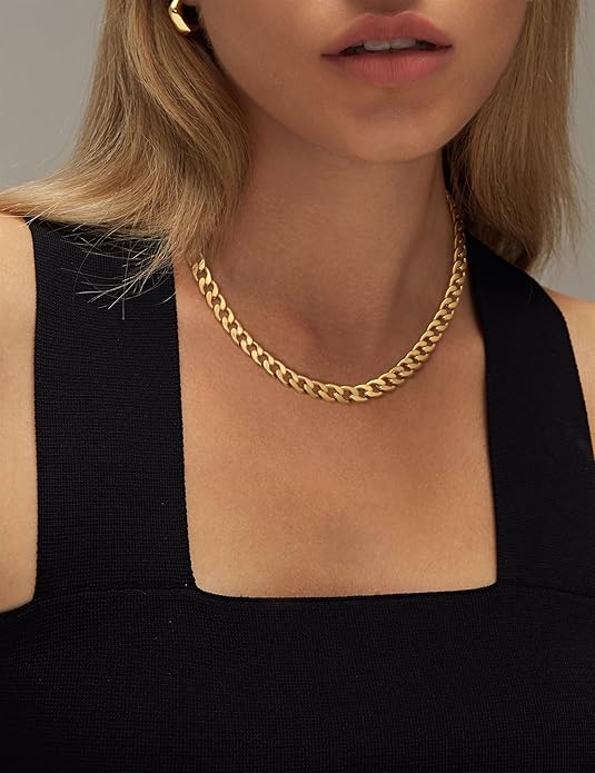 Collar de Enlace Cubano Macizo