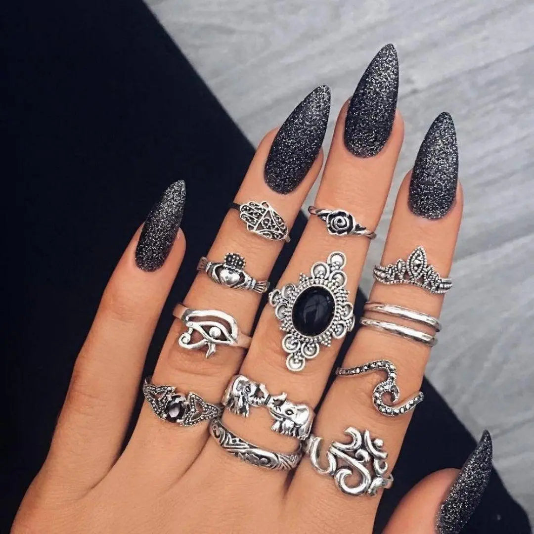 Paquete único con 8 a 12 anillos