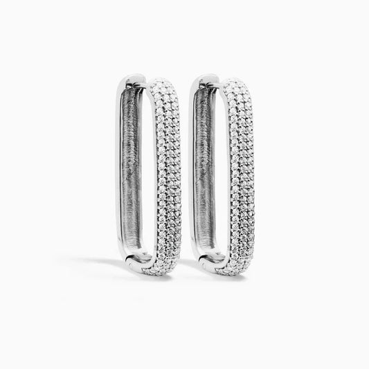 Aros de icono grande pavé