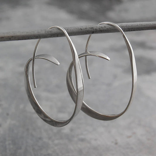 Pendientes en forma de espiral