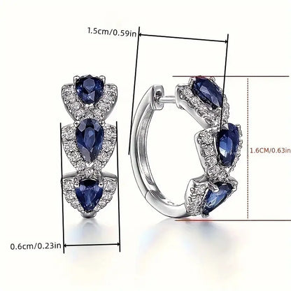 Pendientes de la Cresta de Zafiro