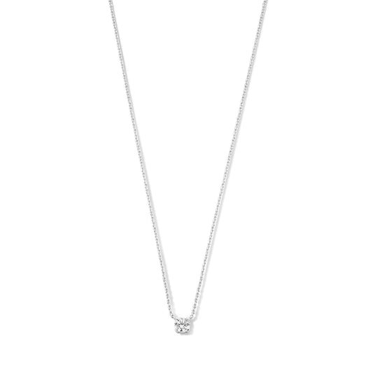 Collar de piedra de Moissanita Cléa