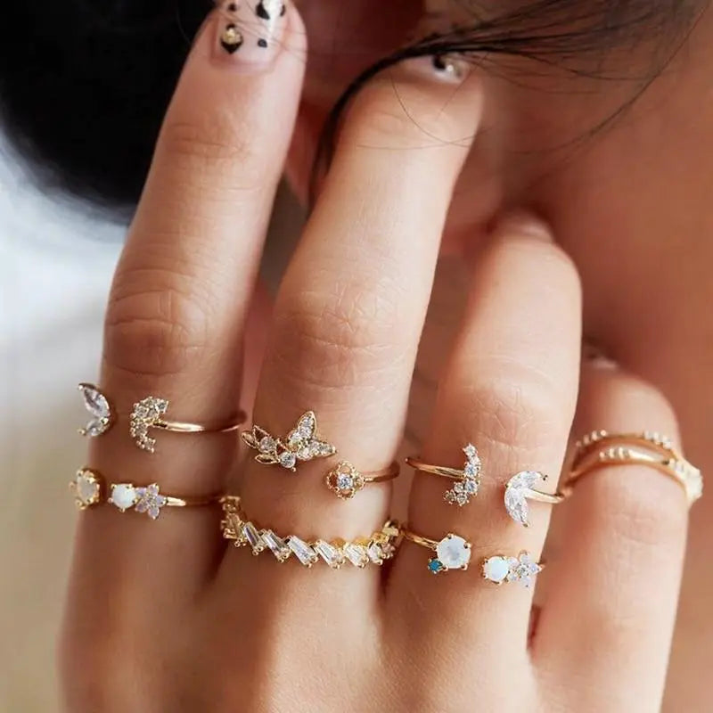 Paquete único con 8 a 12 anillos