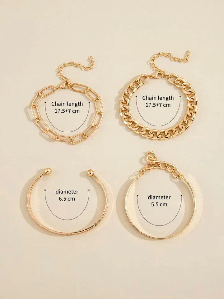 Juego de pulseras Elan Mercer